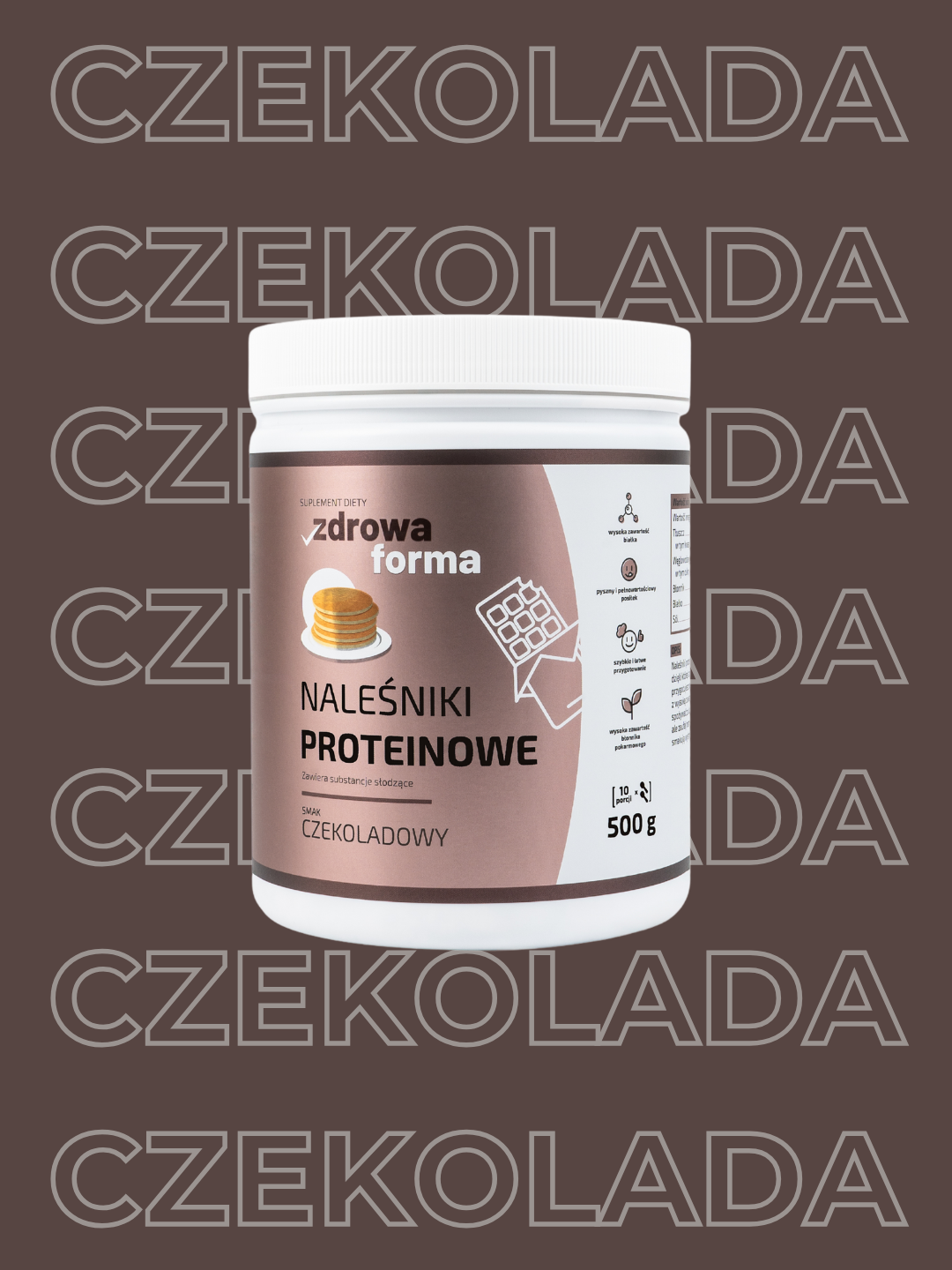 Naleśniki Proteinowe - Mix Wysokobiałkowy