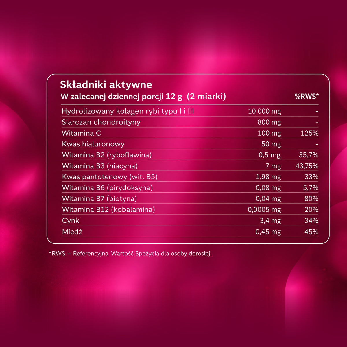 KOLAGEN rybi Berry Glow