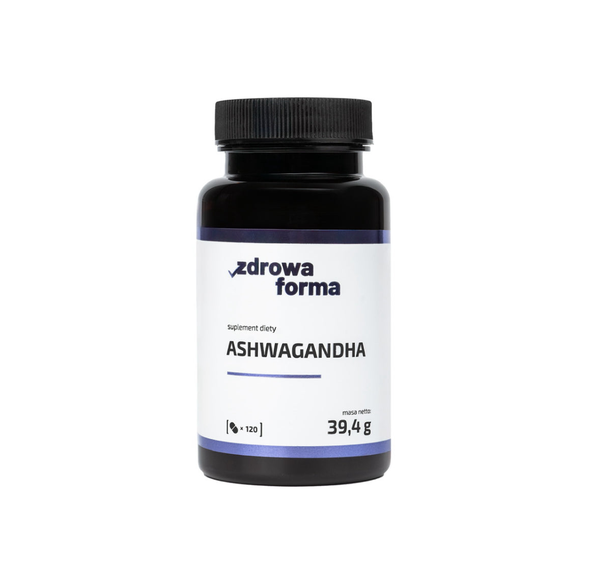 Ashwagandha Premium - na stres i regenerację - 120 kapsułek