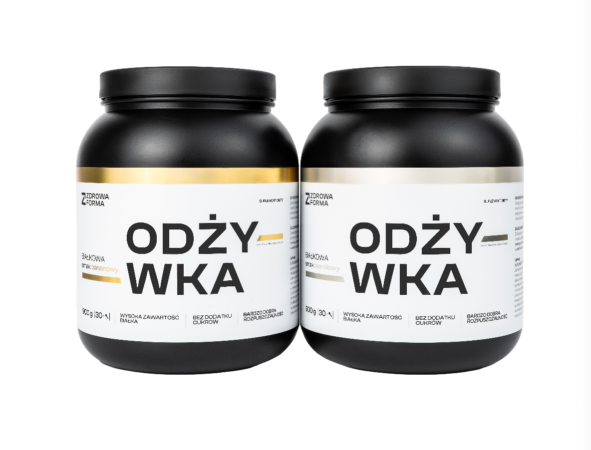 Zestaw 2 odżywki białkowe TANIEJ