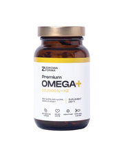 Premium OMEGA+  długowieczność i odporność - 60 kapsułek OMEGA 3 + D3+K2